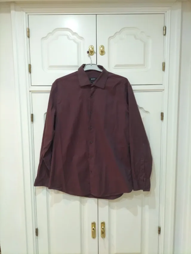 Camisa DKNY Hombre granate