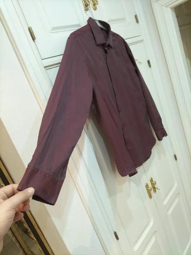 Camisa DKNY Hombre granate