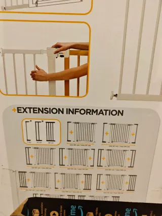 Extensión valla seguridad 1st safety 28 cm