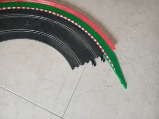 Curvas Scalextric con arcenes