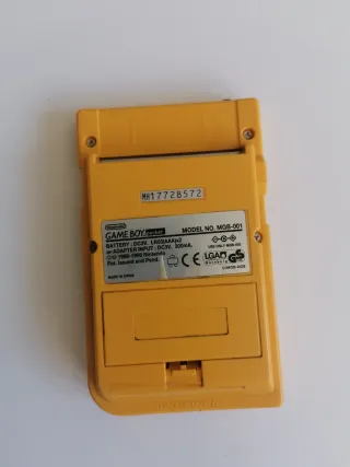 Nintendo Game Boy Pocket Amarilla