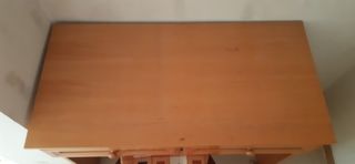 Escritorio madera con silla