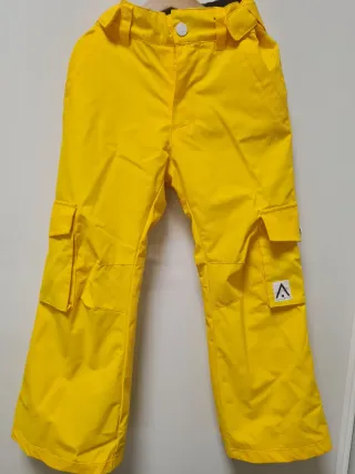 Conjunto de nieve infantil amarillo talla 6/8 años