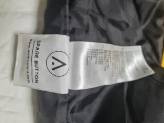 Conjunto de nieve infantil amarillo talla 6/8 años