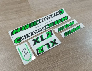 Pegatinas BH California XL2 Fluor