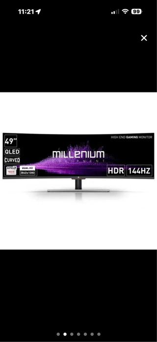 Monitor Gaming Curvo Millenium 49” MD49PRO-2