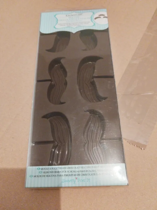 Molde Silicona Bigotes Sweetly Does It