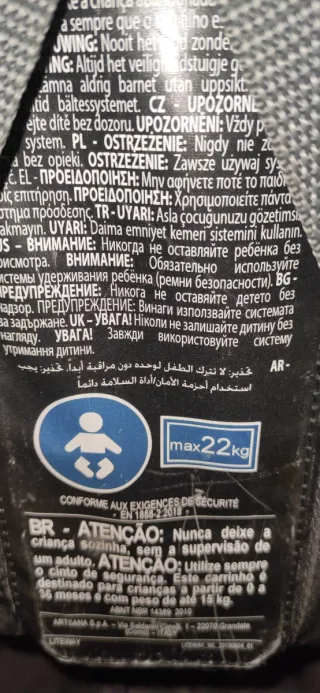 Silla de paseo Chicco Lite Way gris