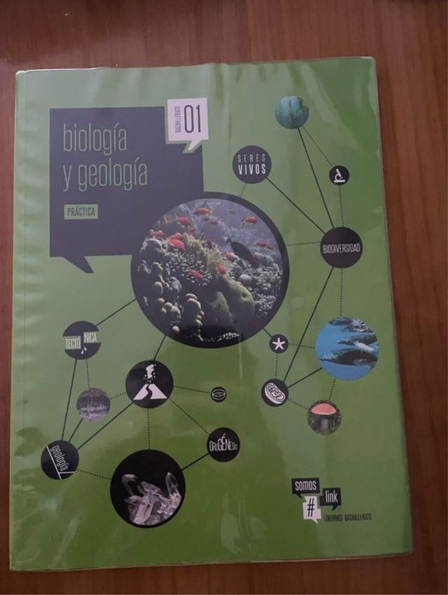 Libro biologiía y geología 1 bachillerato