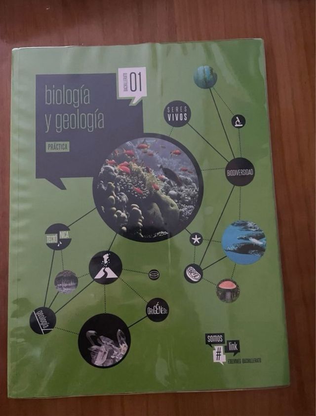 Libro biologiía y geología 1 bachillerato