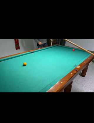 Mesa de billar snooker 9 pies. Pool y frances