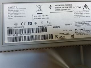 Televisor Philips Plata y Negro