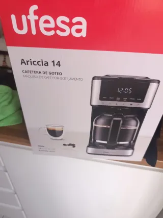 Cafetera Ufesa Ariccia 14 Goteo