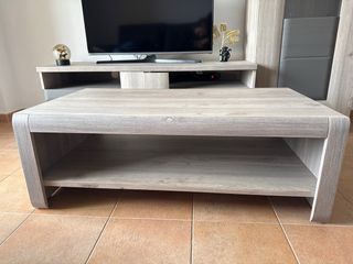 Mueble TV + Vitrina + Mesa Centro