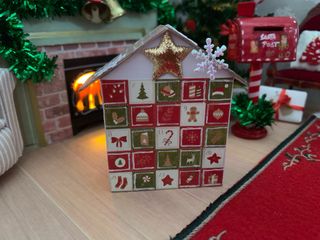 Calendário de Advento Casa Bonecas Natal