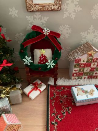 Calendário de Advento Casa Bonecas Natal