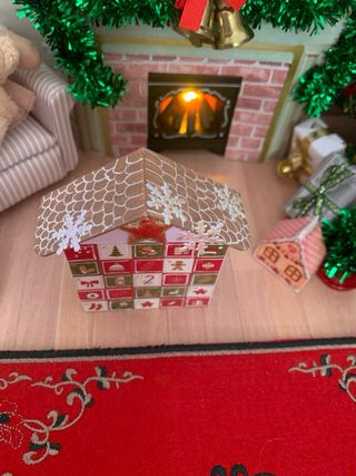 Calendário de Advento Casa Bonecas Natal