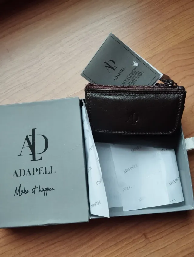 Monedero piel Adapell caballero