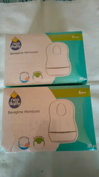 Neo Baby Bavaglini Monouso 6m+ (30pz)
