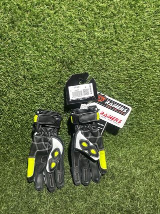 Guantes Rainers GP46 Kid T8 Negro/Amarillo
