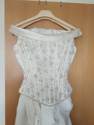 Vestido Novia Pronovias Talla 34/36 2 Piezas