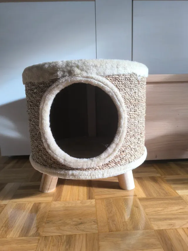 Caseta-Rascador per Gatti