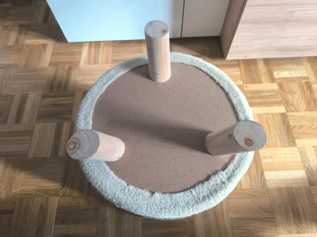 Caseta-Rascador per Gatti