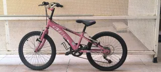 Bicicleta infantil rosa California