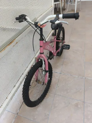 Bicicleta infantil rosa California