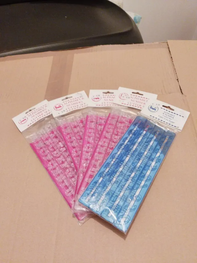 Moldes Letras y Números Repostería