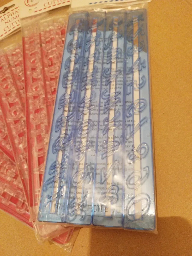 Moldes Letras y Números Repostería