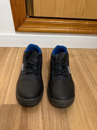 Zapatillas de seguridad Panter negras y azules