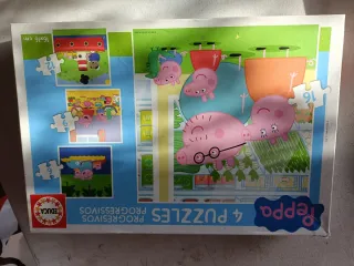 4 Puzzles Educa prograsivos - 5 euros capa caja