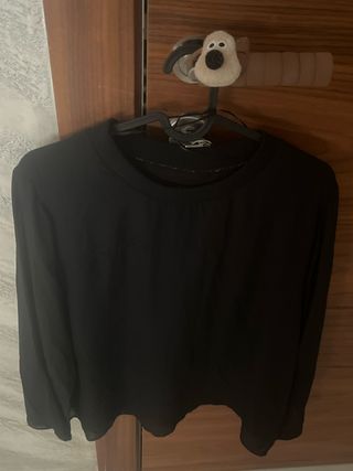 Blusa Zara Negra Talla XXL