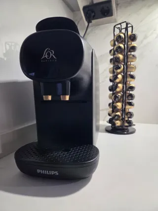 Cafetera LOR Barista + Organizador Cápsulas