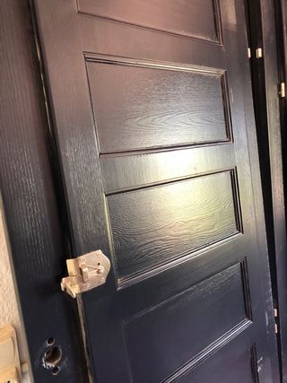 Puerta balconera doble hoja nueva