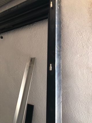 Puerta balconera doble hoja nueva