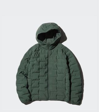 Plumífero Uniqlo Hombre Verde
