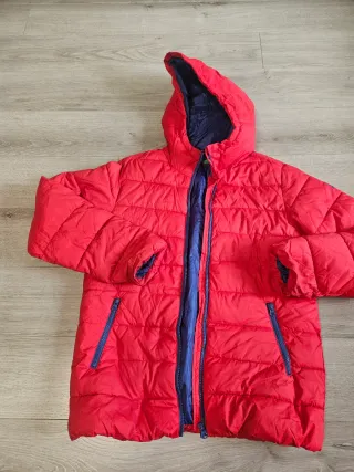 Chaqueta acolchada reversible chico