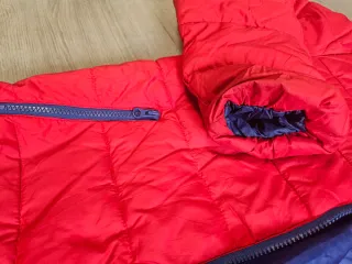 Chaqueta acolchada reversible chico