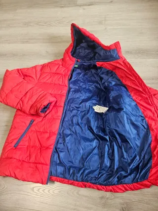 Chaqueta acolchada reversible chico