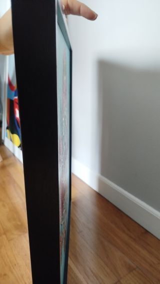 Cuadro Decorativo Flores y Máscaras