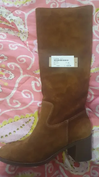 Botas Viguera Piel Marrón Talla 41