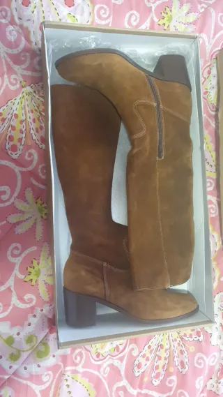 Botas Viguera Piel Marrón Talla 41