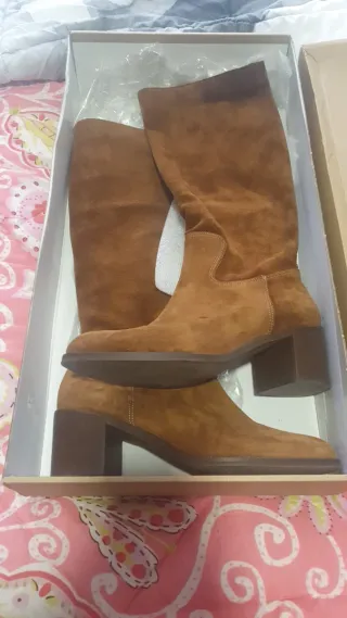 Botas Viguera Piel Marrón Talla 41