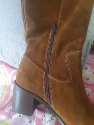 Botas Viguera Piel Marrón Talla 41