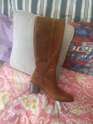 Botas Viguera Piel Marrón Talla 41