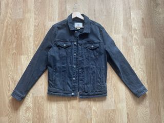 Cazadora vaquera negra Springfield