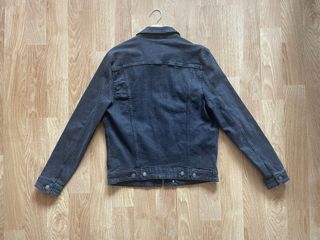 Cazadora vaquera negra Springfield