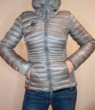 Plumífero Blauer Gris plateado